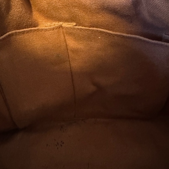 Isabella Fiore Textured Red and Brown Satchel - Picture 5 of 6